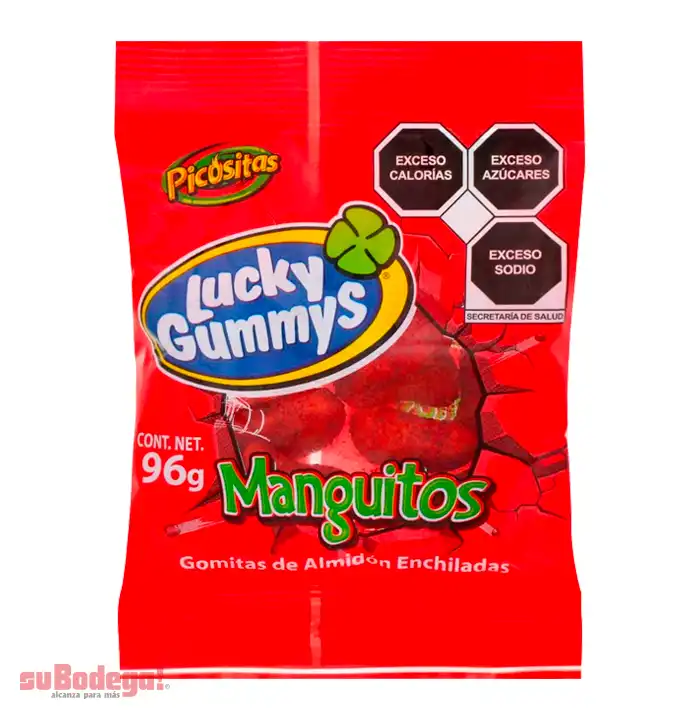 Gomitas Lucky Gummys Manguitos 96 gr.