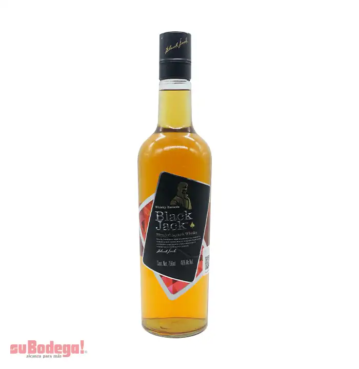 Whisky Black Jack 750 ml.