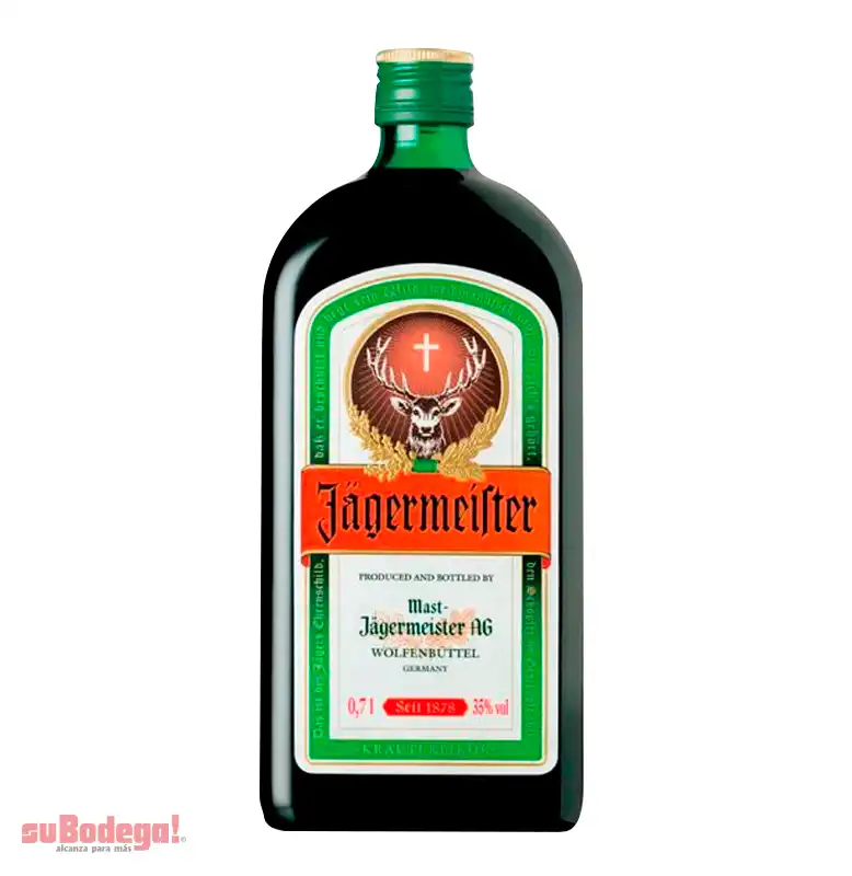 Licor Jagermaister 700 Ml + 350 Ml.