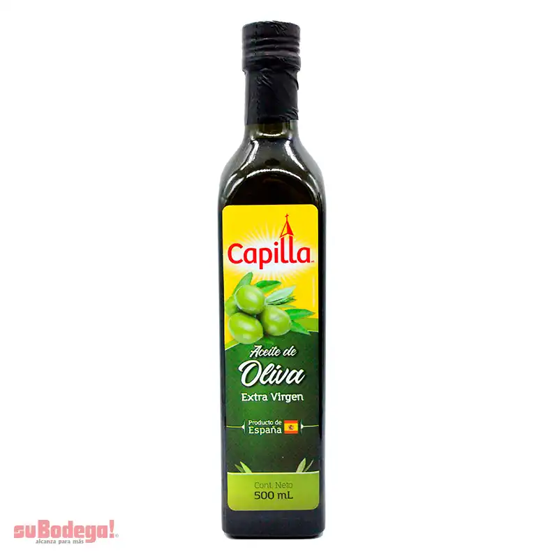 Aceite de Oliva Capilla Extra Virgen 500 ml.