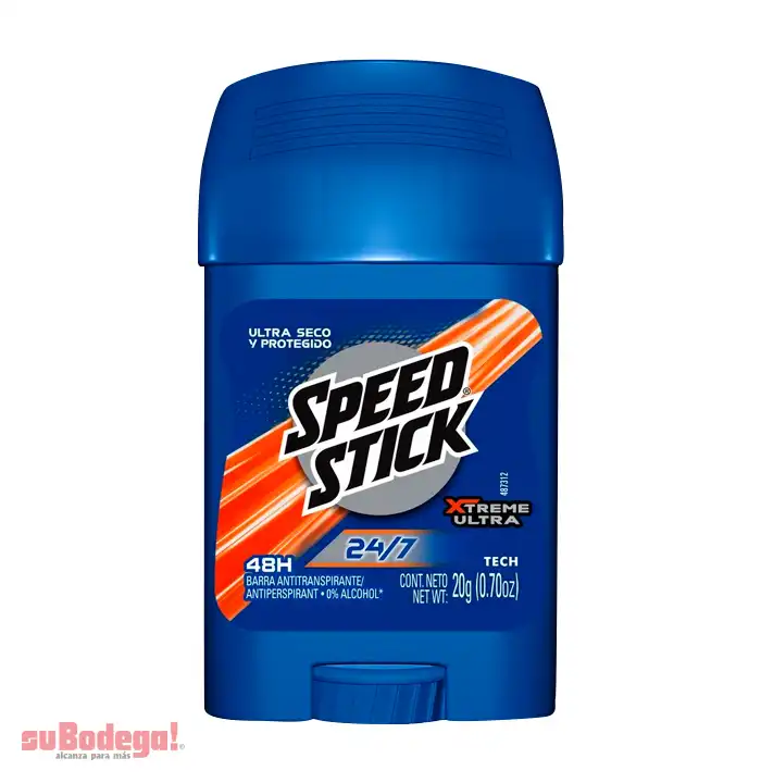 Desodorante Speed Stick Xtreme Ultra Barra 20 gr.