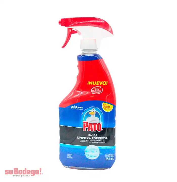 Limpiador Pato Baños Limpieza Poderosa 650 ml.