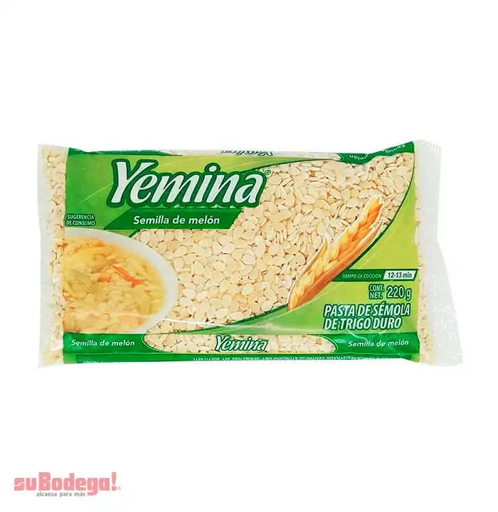 Pasta Yemina Semilla de Melón 220 gr.