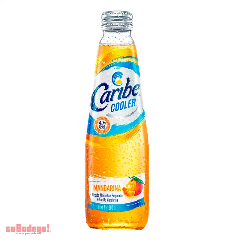 Bebida Caribe Cooler Mandarina 300 ml.