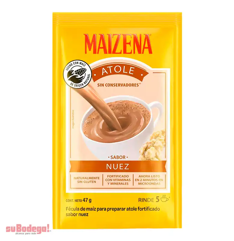 Fecula de Maíz Maízena Nuez 47 gr.