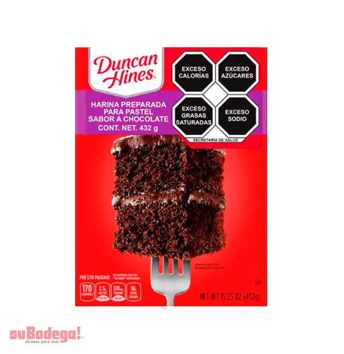 Harina Duncan Hines Chocolate Devils 432 gr. | suBodega! alcanza para más