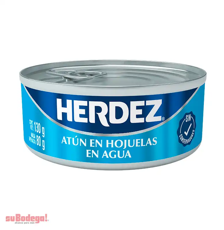 Atún en Agua Herdez 130 gr.  
