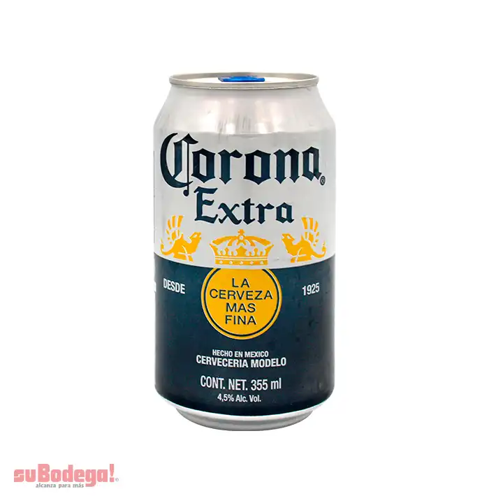 Cerveza Corona Extra Lata 330 ml.