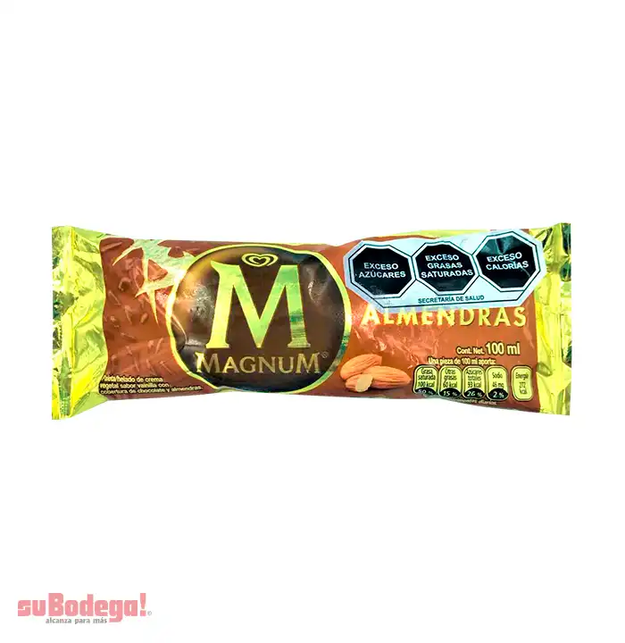 Helado Holanda Magnum Almendras Pz.