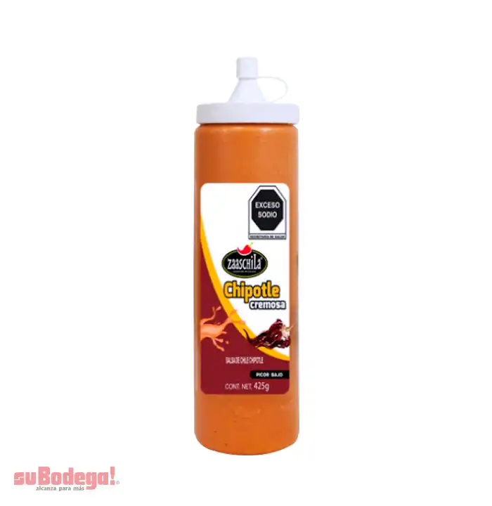 Salsa Chipotle Zaaschila Cremosa 425 Gr.