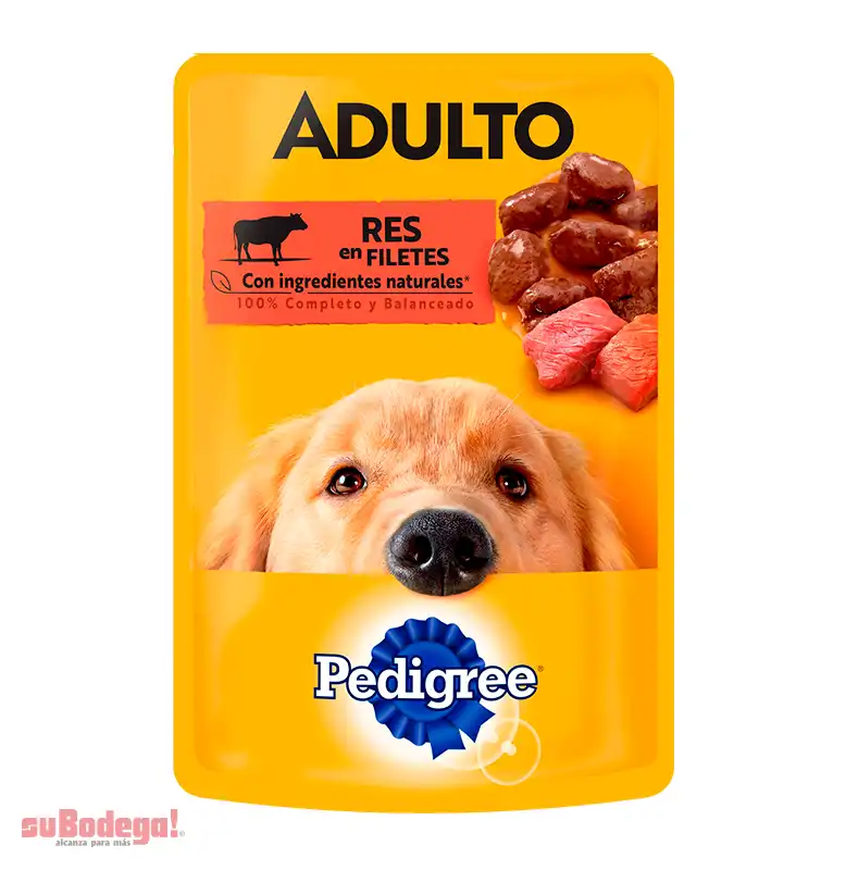 Alimento Pedigree Adulto Res 100 g