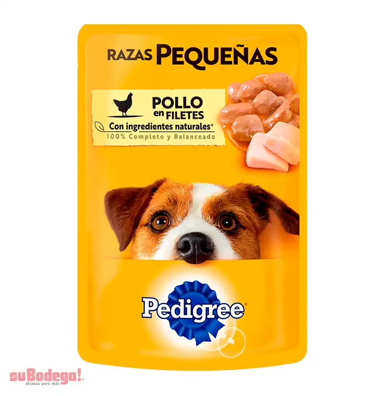 Alimento Pedigree Razas Pequeñas Pollo 100 g