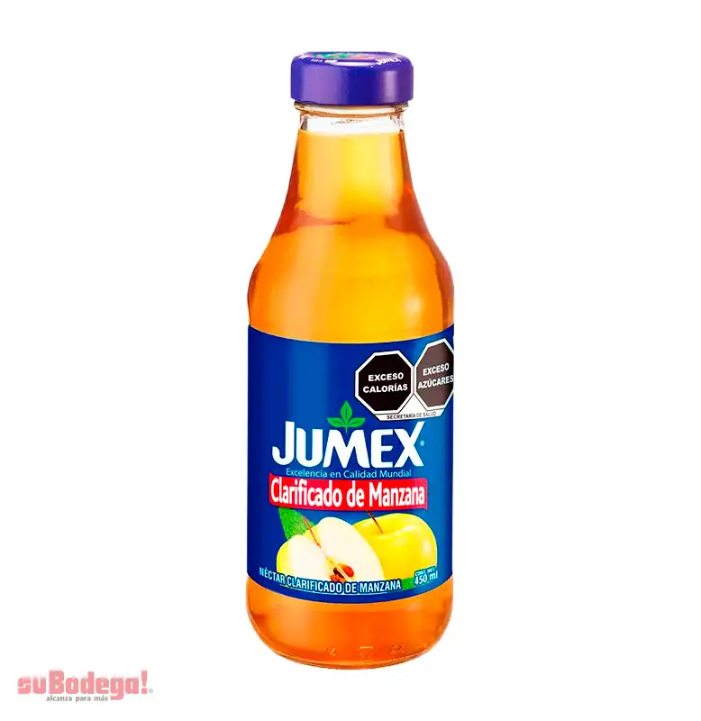 Bebida Júmex Manzana Clarificada Botella 413 Ml.