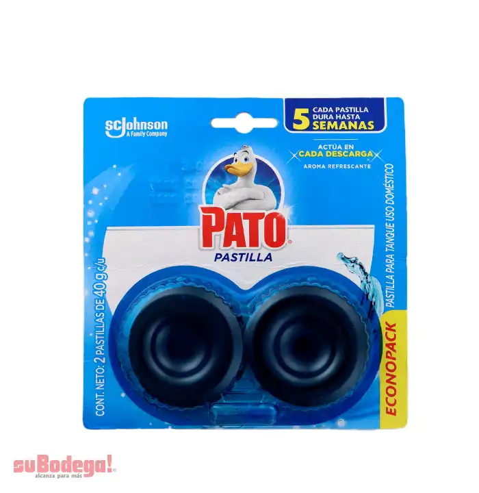 Pastilla Sanitaria Pato Azul Twin Pack.