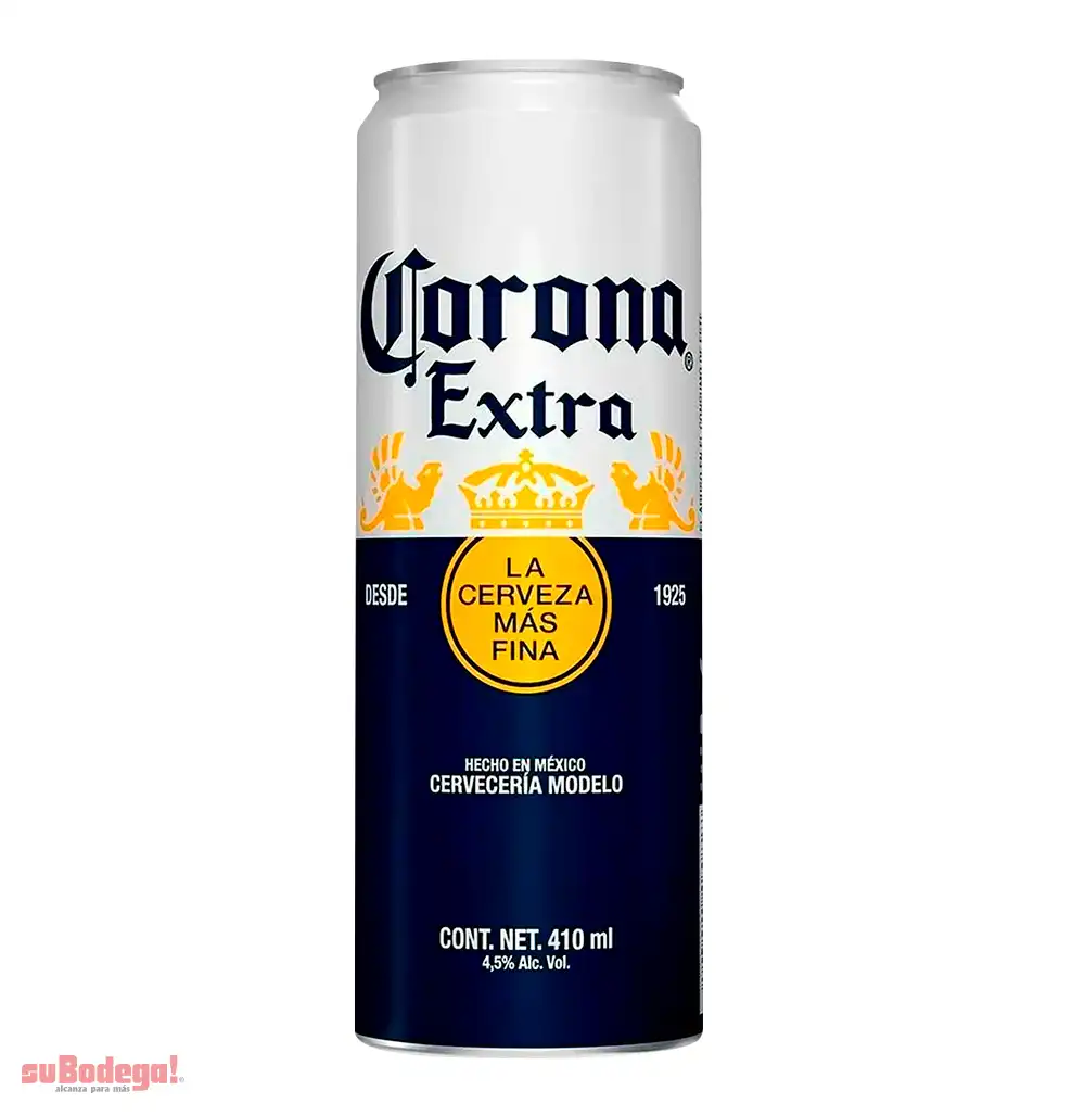 Cerveza Corona Extra Lata 410 Ml.