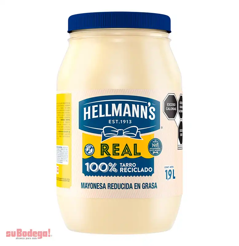 Hellmanns Mayonesa Real 1.9 L