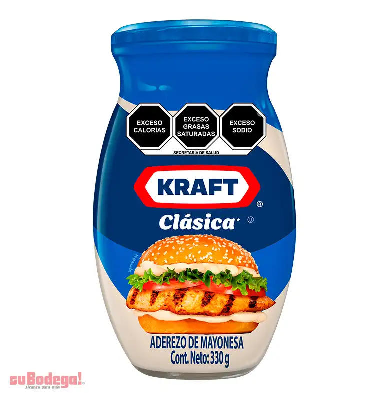 Mayonesa Aderezo Kraft Casero 330 g
