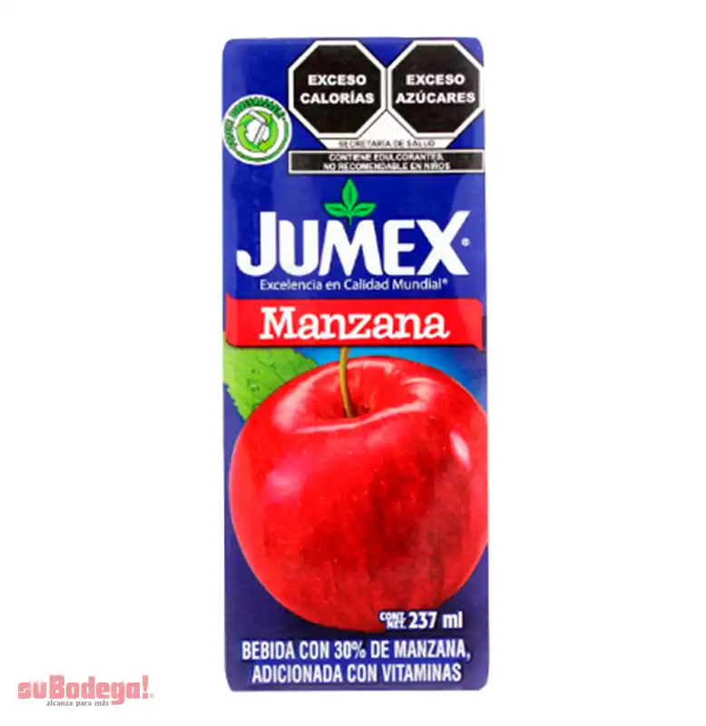 Bebida Jumex Manzana Mini Brick 237 ml