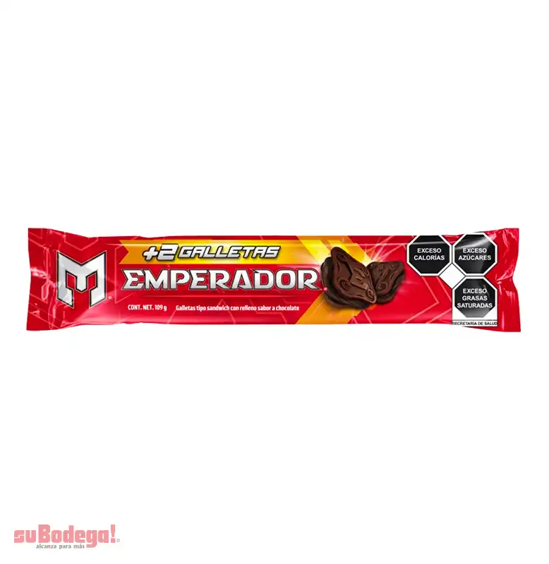 Galletas Gamesa Sándwich Emperador Chocolate 109 g