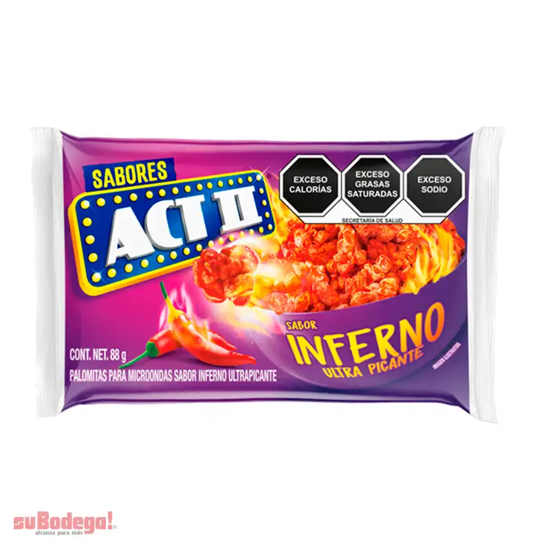 Palomitas ACT II Inferno 88 g