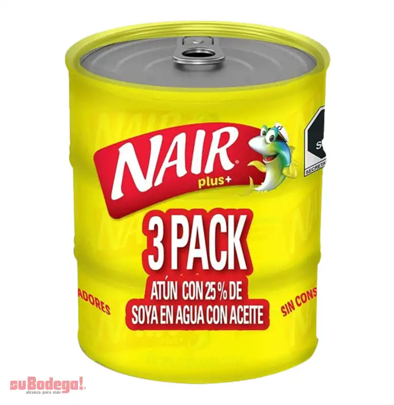 Atún en Aceite Nair Vitaminas 3 en 120 GR.