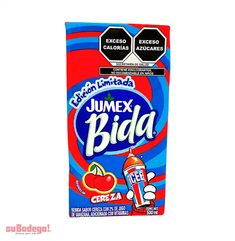 Bebida Bida Bida Icee Cereza 500 ML.