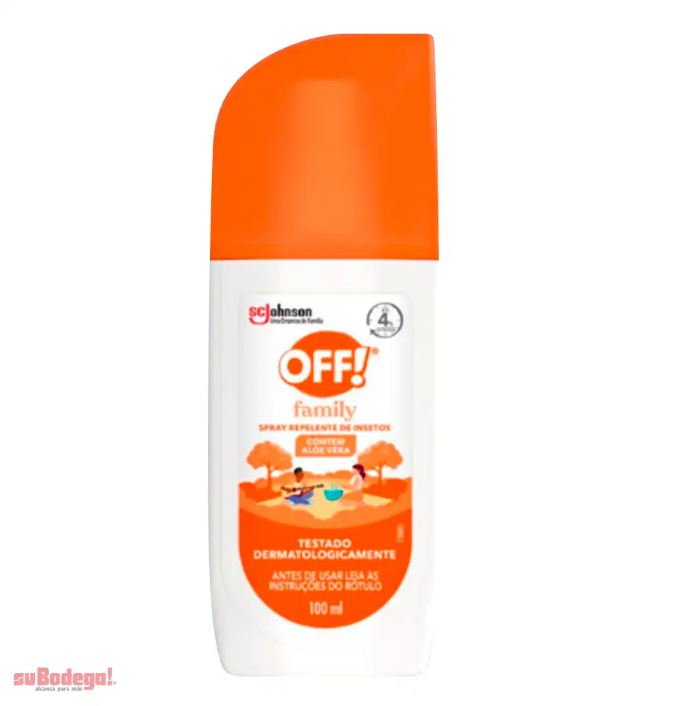 Repelente OFF Liquido Con Atomizador 100 ML.