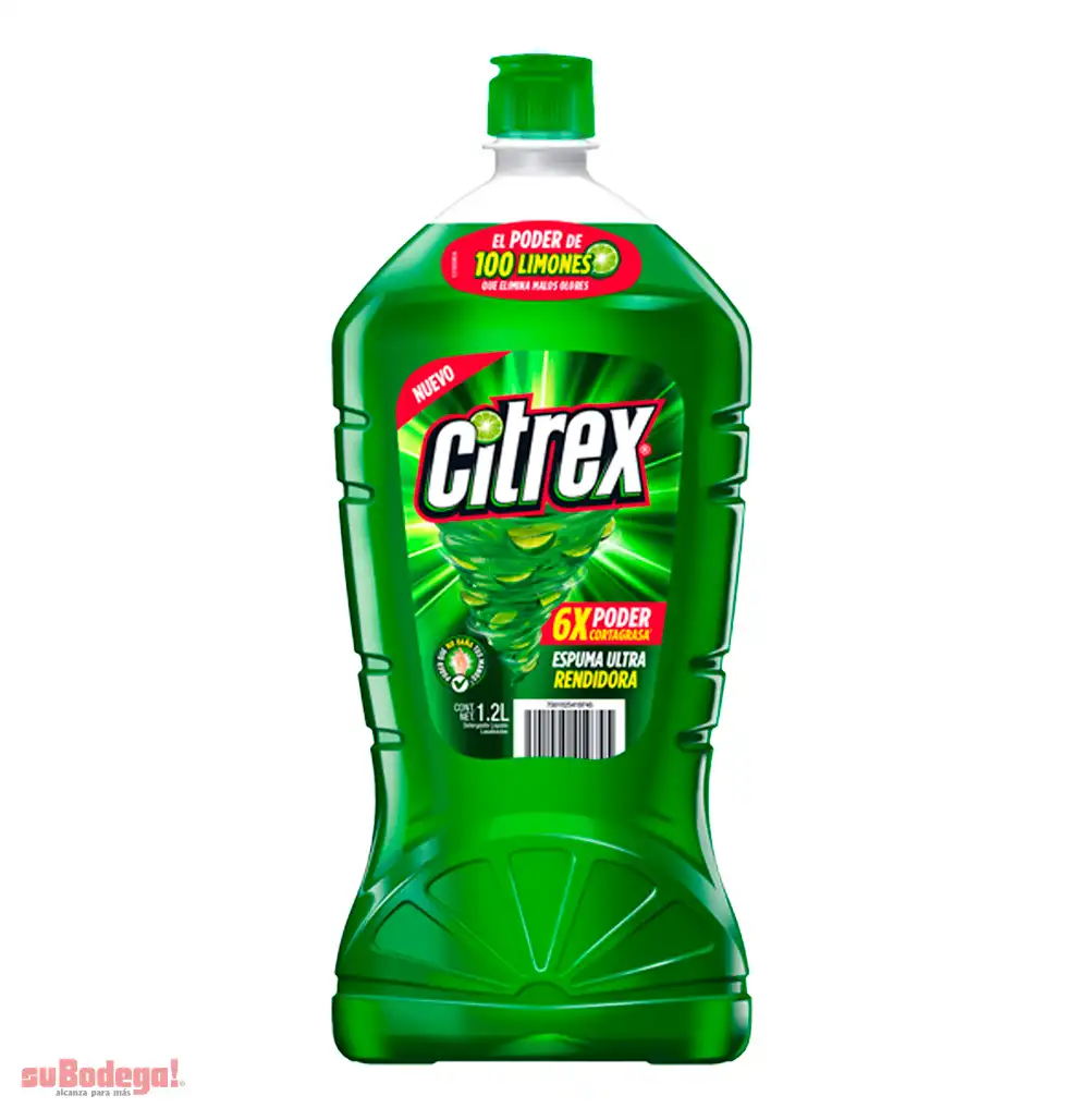Detergente Citrex Limón 1.2 LT.