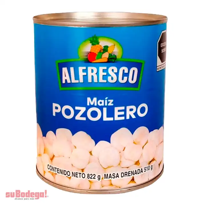 Maíz Pozolero Alfresco 822 Gr. | SuBodega! Alcanza Para Más