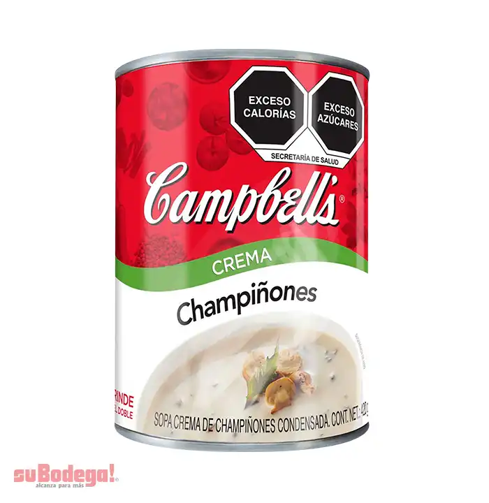 Sopa Campbells Crema Champiñón 420 gr.