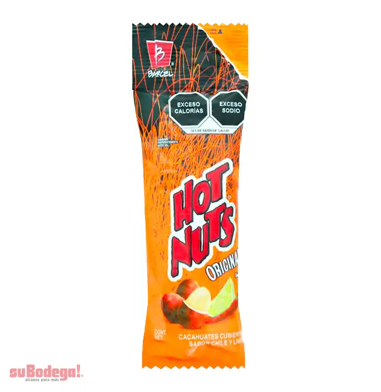 Barcel Cacahuate Hot Nuts 50 gr.